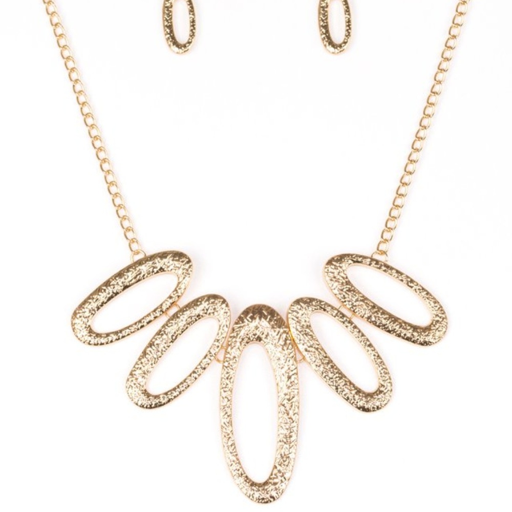 Easy, TIGRESS! - Gold Paparazzi Necklace
